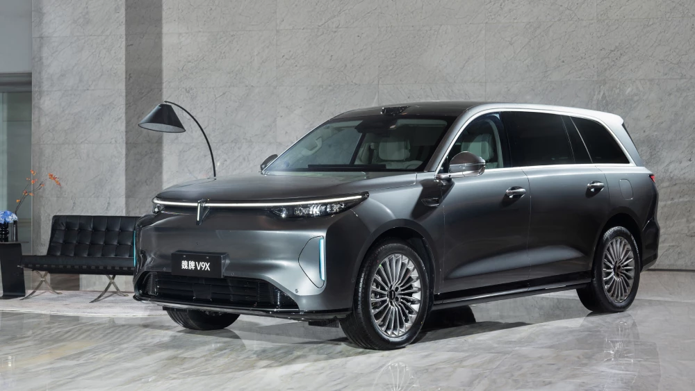  Цены на гибридный кроссовер Wey V9X от GWM назвали в Китае. У него батарея 80 кВт&middot;ч