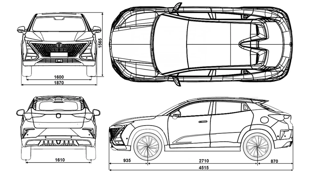  Changan Uni-T локализовали в России. На кроссовер оформлен ОТТС