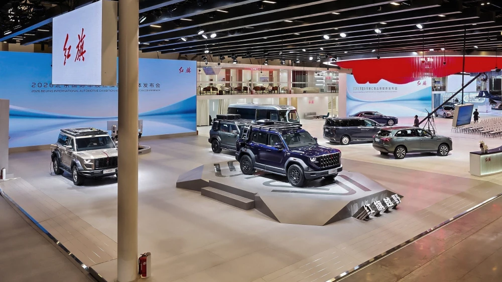  Гибридный внедорожник Hongqi может появиться в России. У него 843 л.с.