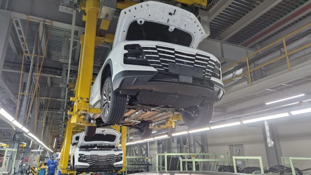  Jetour T1 будут собирать в России. Кроссовер может получить альтернативное название