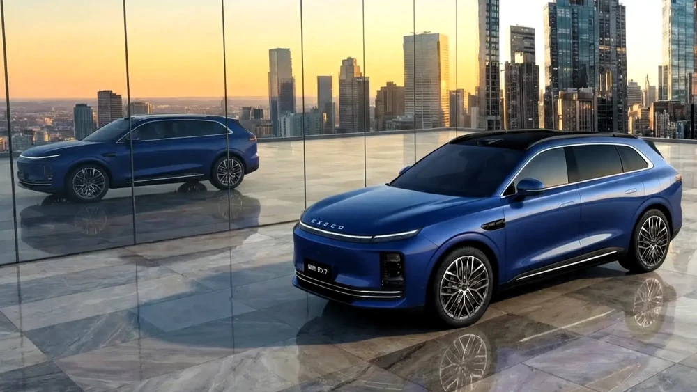  Кроссовер Exeed EX7 вышел на рынок Китая. Изучаем цены и характеристики