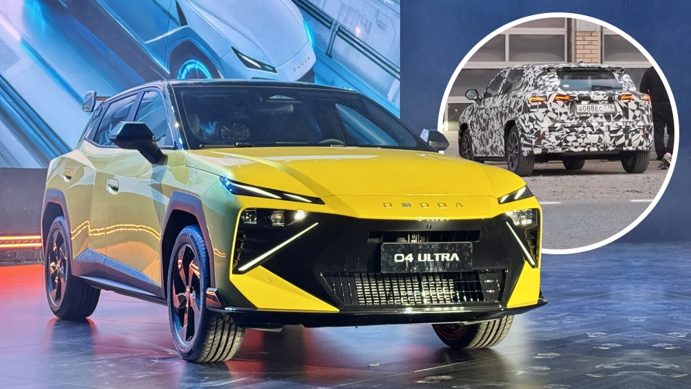  Кроссовер Omoda C4 заметили в России во время тестов. Его могут локализовать в Санкт-Петербурге