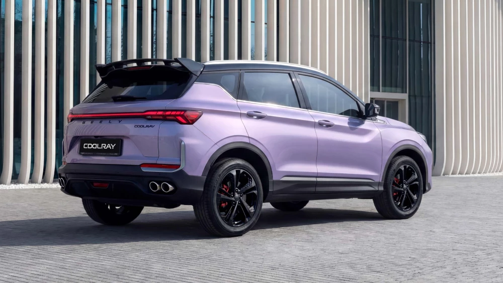  Новый Geely Coolray анонсировали в России. Это прототип Belgee X50+