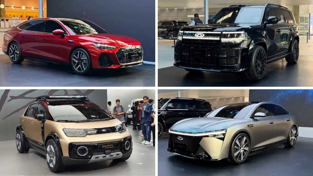  От внедорожника до седана. Chery показала в Пекине четыре новых концепт-кара