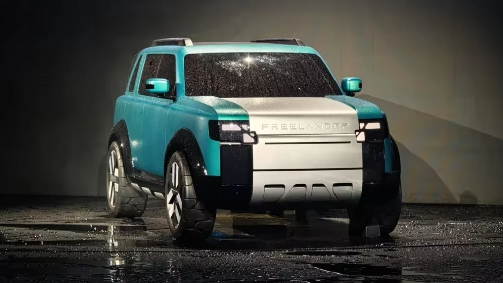  Появились официальные фото кроссовера Freelander. Модель тестируют в Китае