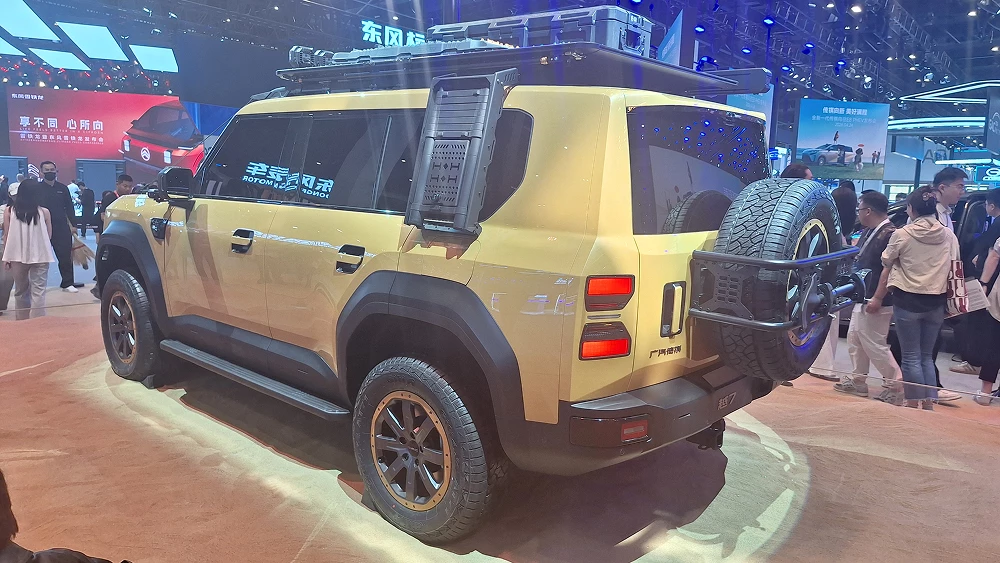  Рамный внедорожник GAC Yue 7 показали в Китае. Это параллельный гибрид