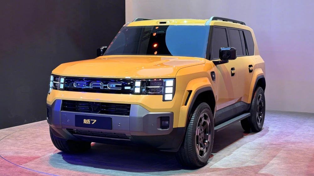  Рамный внедорожник GAC Yue 7 показали в Китае. Это параллельный гибрид