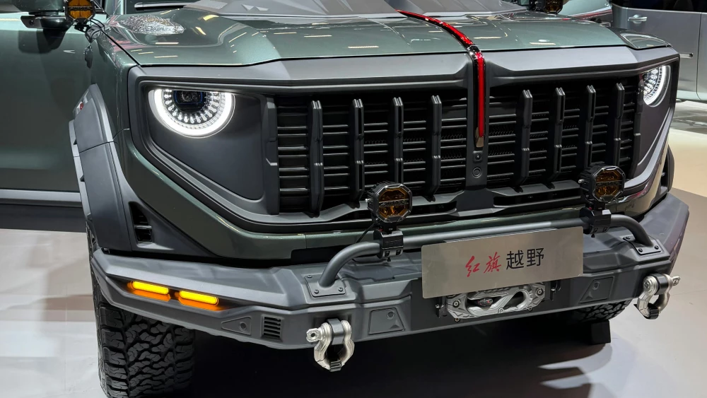  Рамный внедорожник Hongqi P567 представили в Пекине. У него до сих пор нет названия