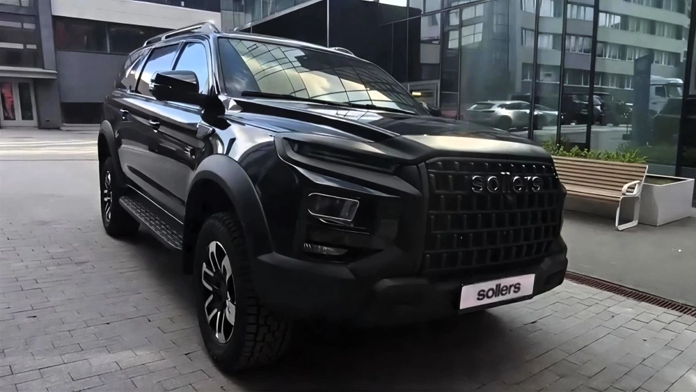  Рамный внедорожник Sollers S9 представлен в России. Его производство стартует осенью