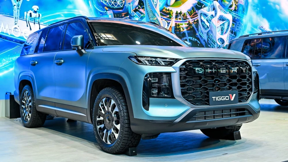  Chery Tiggo V в кузове пикап заметили в Китае. Этот вариант ориентирован на экспорт
