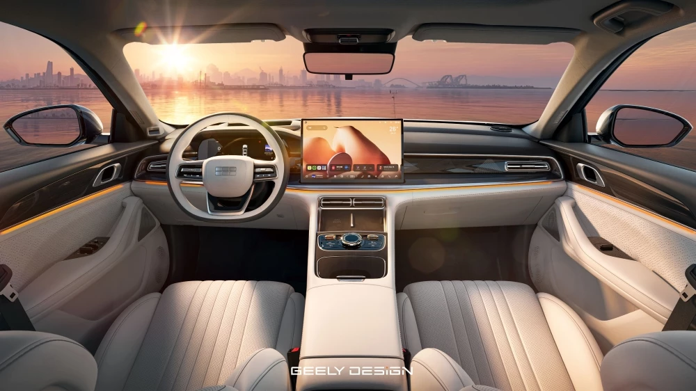  Еще одна Volga? Geely выпустил на рынок полноприводный седан Galaxy