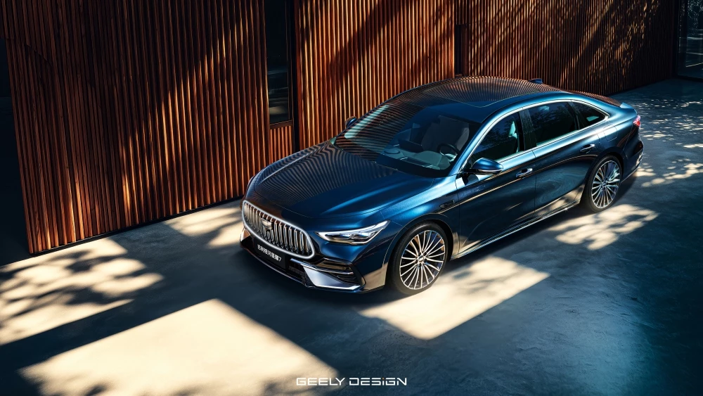  Еще одна Volga? Geely выпустил на рынок полноприводный седан Galaxy