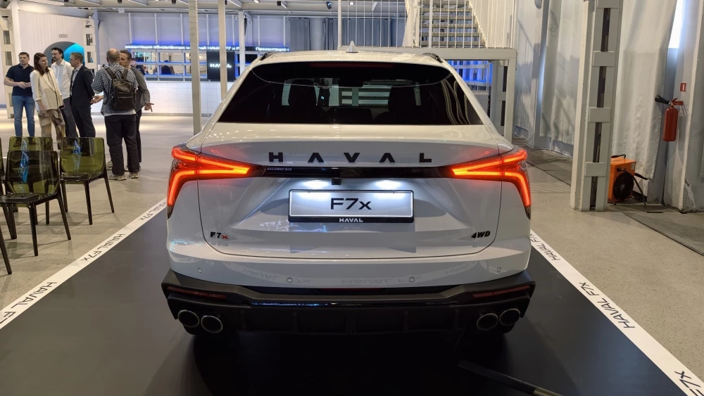  Обновленные Haval F7 и F7x показали в Москве. Еще больше мощности, технологий и различий