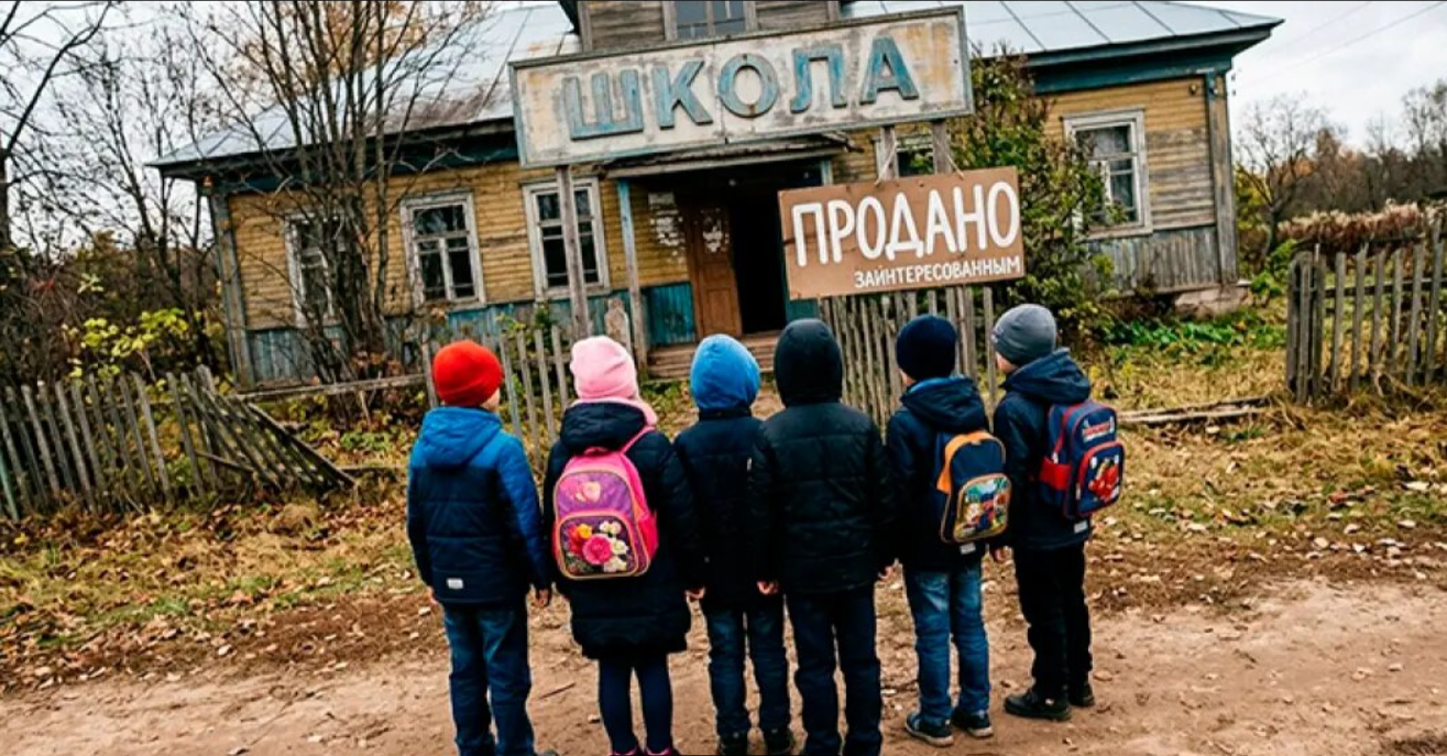 В России за ненадобностью распродают школы