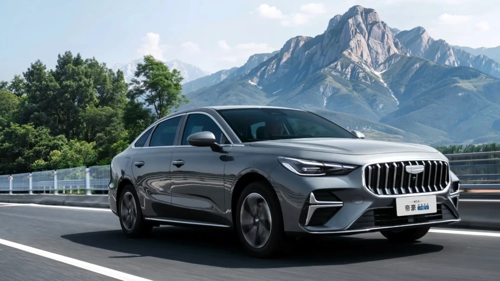 Дешевле миллиона рублей. На рынок Китая вышел гибридный седан Geely Emgrand i-HEV
