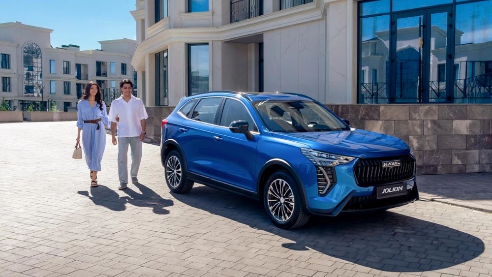  Для Haval Jolion разработали новый цвет Sapphire. Он доступен только в Казахстане