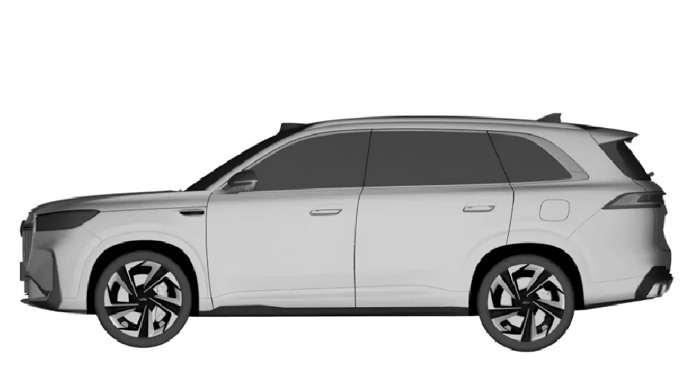  Новый Chery Tiggo 8 показали на патентных изображениях. Что известно об этой модели