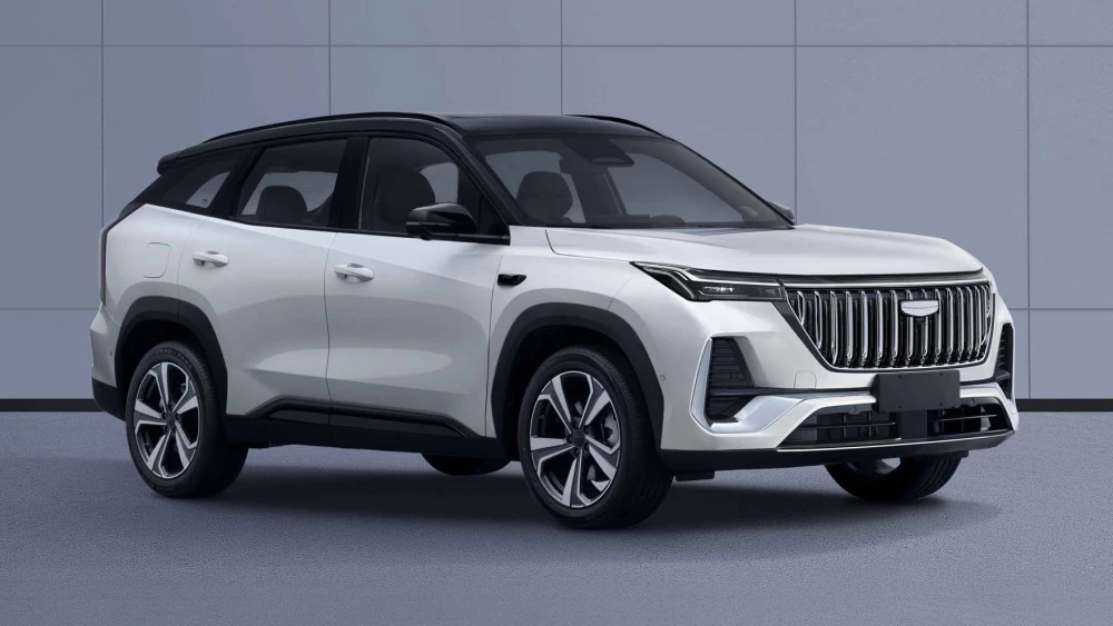  Прототип Volga K40 обновили в Китае. Как изменился Geely Atlas IV поколения