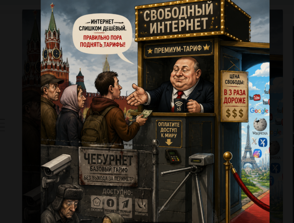 Рунет для бедных, Всемирная паутина — для богатых