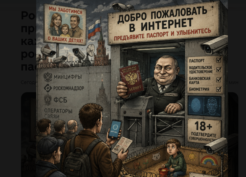 россиян готовят к интернету по паспорту и биометрии россиян готовят к интернету по паспорту и биометрии