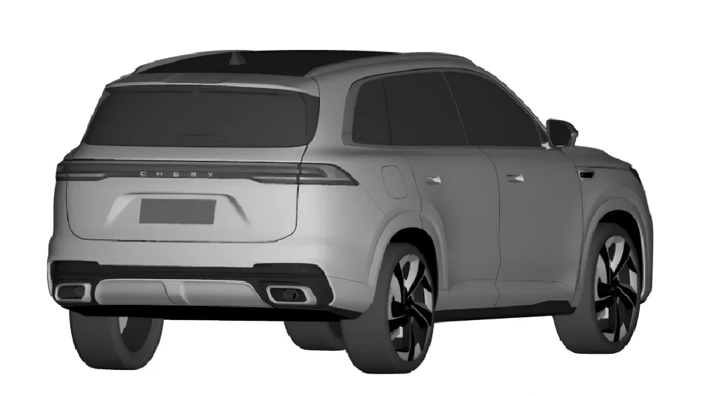  Новый Chery Tiggo 8 заметили в Китае во время тестов. Первые &laquo;живые&raquo; фото и подробности